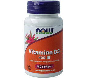 NOW Vitamine D3 400IE