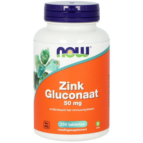 NOW Zink gluconaat 50mg