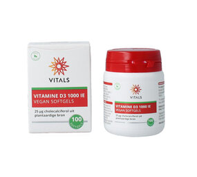 Vitals Vitamine D3 1000IE vegan