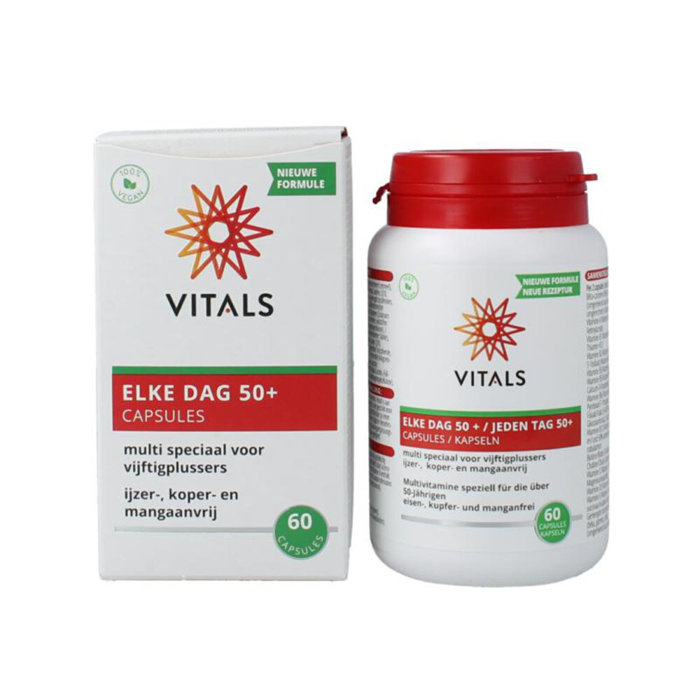 Vitals Elke dag 50+ capsules