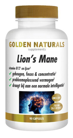 Golden Naturals Lion's mane