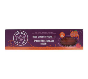 Your Organic Nature Rode linzen spaghetti