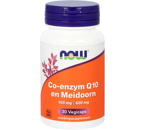 NOW Co-Q10 100mg met meidoorn