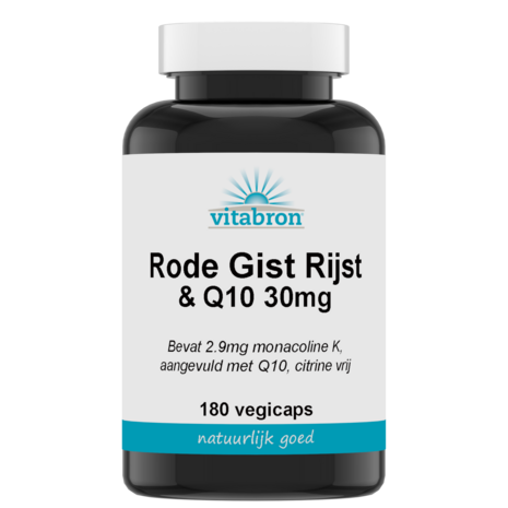 Vitabron Rode Gist Rijst & Q10