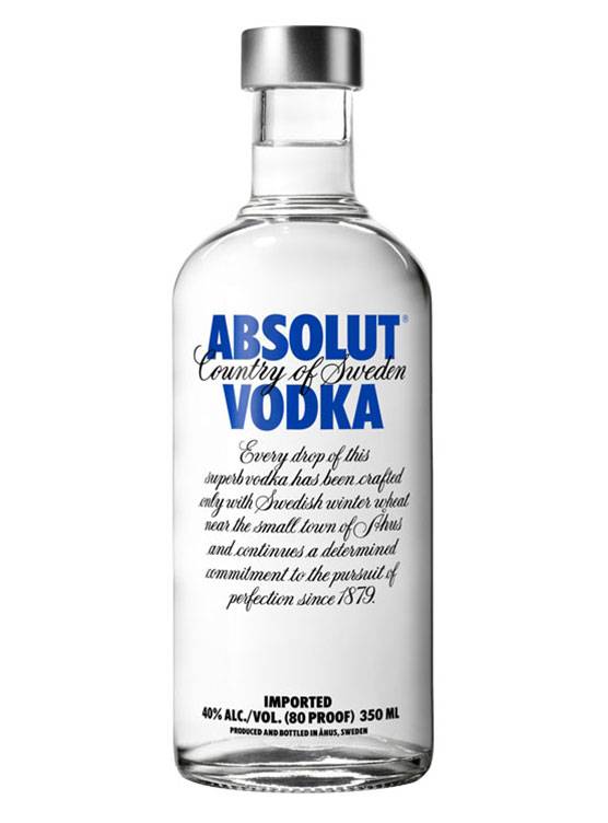 Absolut Vodka 35CL - Club Vodka