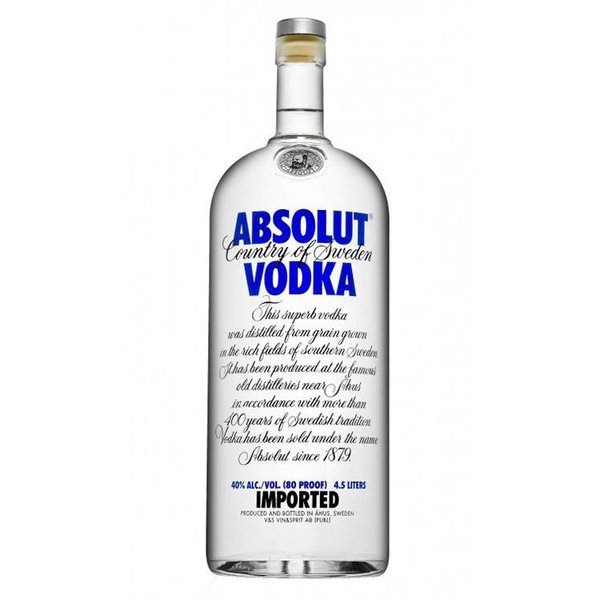 Absolut Vodka 4,5 Liter