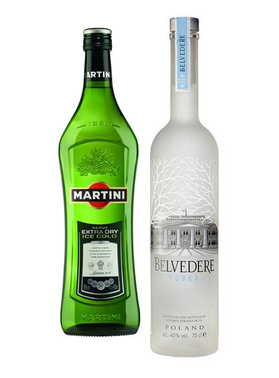 vleet Geval Agrarisch 007 Belvedere Vodka Martini cocktail set kopen? | Club Vodka - Club Vodka