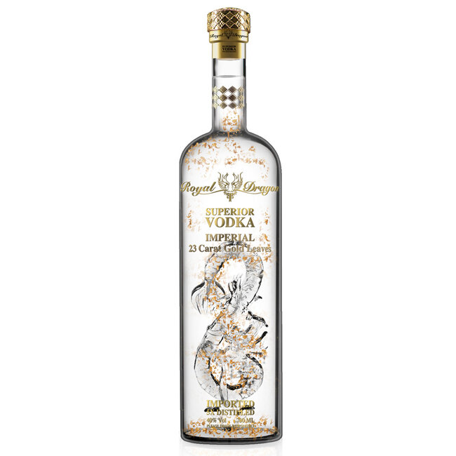 Royal Dragon Imperial Gold Leaf Vodka 3L