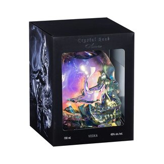 Crystal head Aurora in Gift box 70 cl