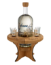 Debowa Oak Vodka 0.7L Bijzettaffel en 4 glaasjes