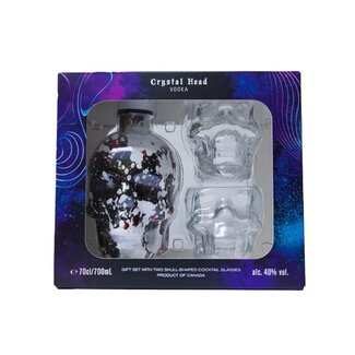 Crystal head Vodka X DJ Paul Elstak Feyenoord Kampioen 2022/2023 Limited Edition 70CL + 2 Glazen