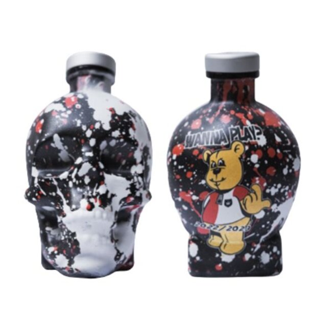 Crystal head Vodka X DJ Paul Elstak Feyenoord Kampioen 2022/2023 Limited Edition 70CL + 2 Glazen