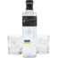 Nemiroff De Luxe Vodka met 2 glazen