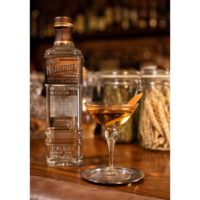 Nemiroff De Luxe Vodka Rested In Barrel