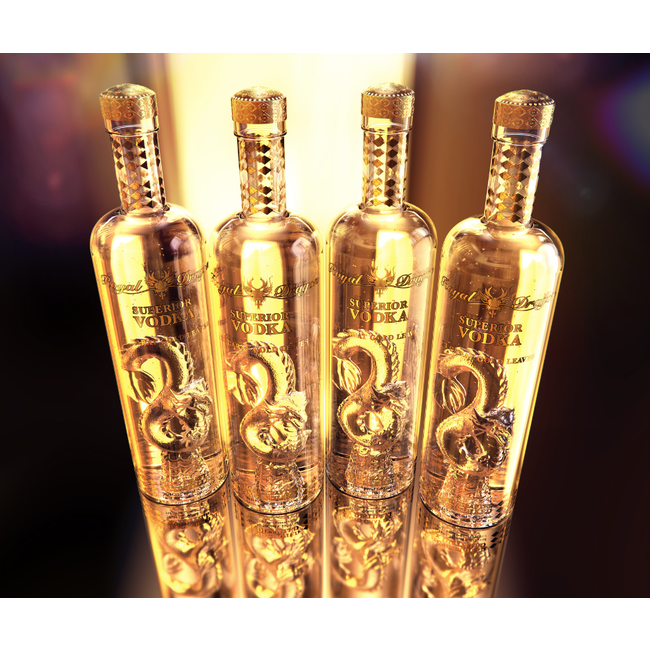 Royal Dragon Imperial Gold Leaf Vodka 3L