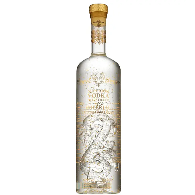 Royal Dragon Imperial Gold Leaf Vodka 3L in Giftbox