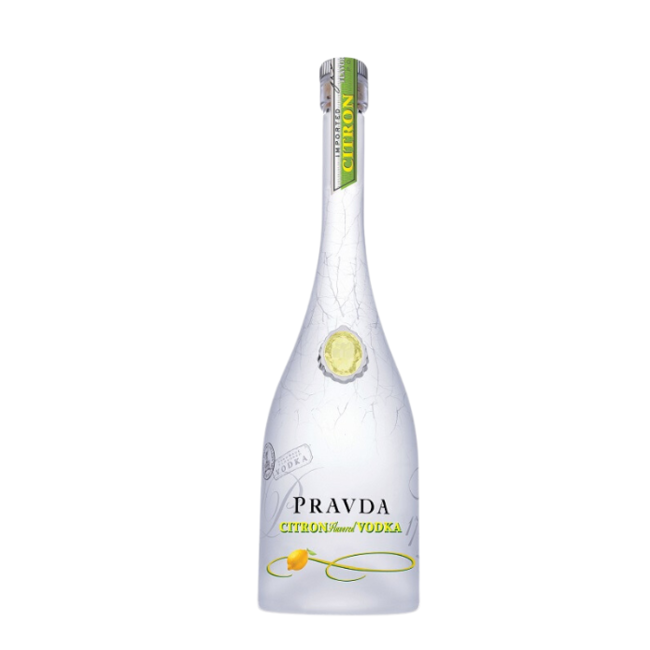 Pravda Citron Vodka 70CL
