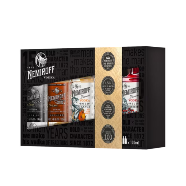 Nemiroff Vodka Deluxe 5x10CL