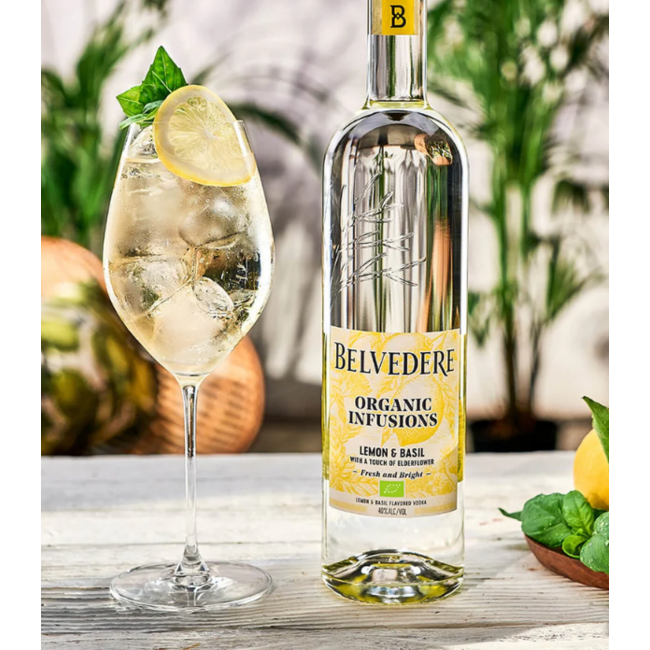 Belvedere lemon & basil