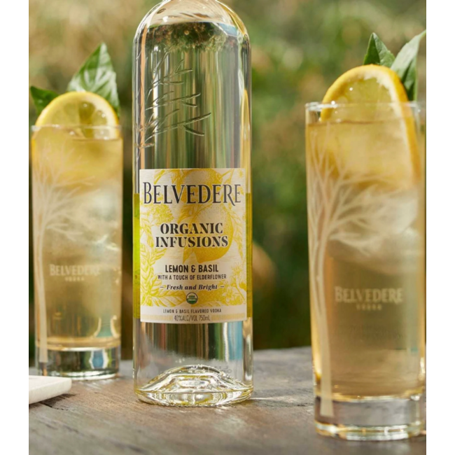 Belvedere lemon & basil