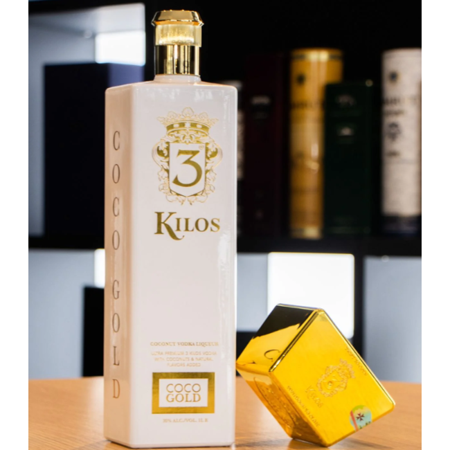 3 Kilos Vodka Coco Gold 100CL