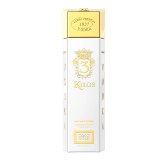 3 Kilos Vodka Coco Gold Vodka 70CL
