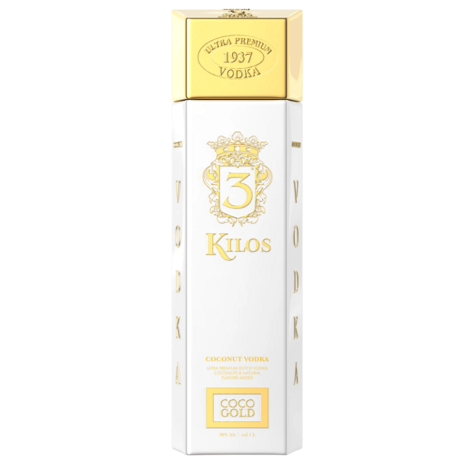3 Kilos Vodka Coco Gold 100CL