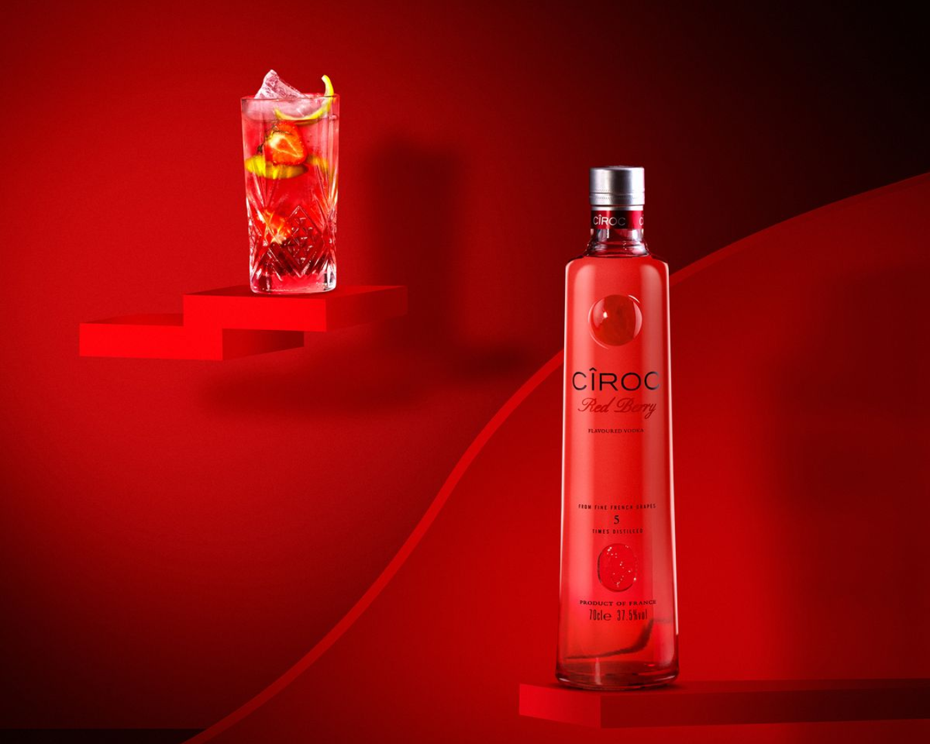 Ciroc Vodka; 5 smaken op een rij