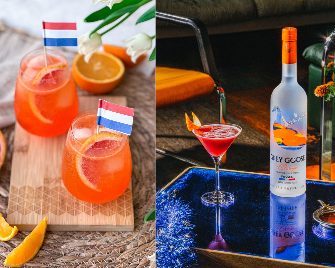 Koningsdag = vodka. Dit drink je op 27 april