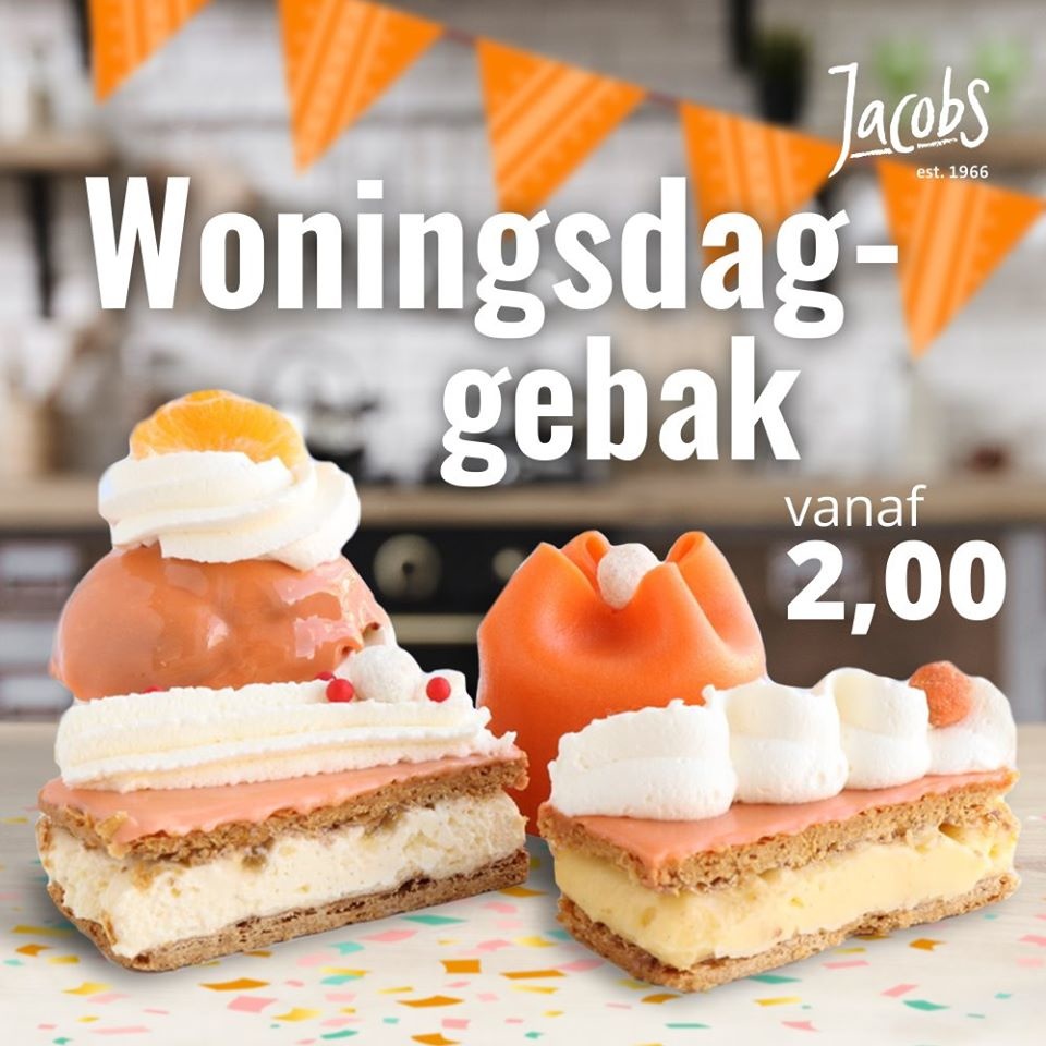 Vier Woningsdag met Oranjegebak!