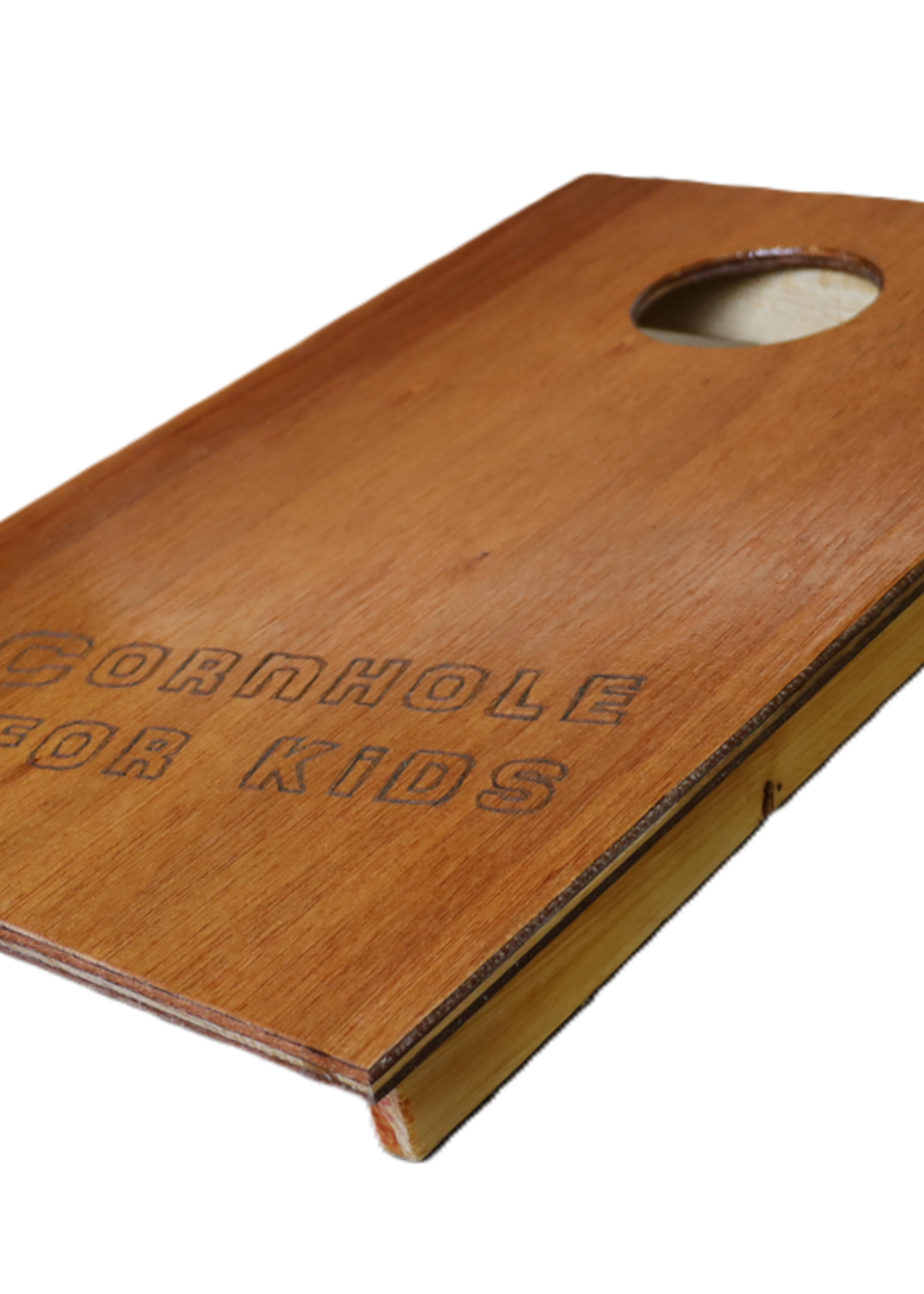 Cornhole by Scotts Bluf Multiplex cornhole bord 64X40cm. Speciaal gemaakt voor kinderen of binnengebruik.