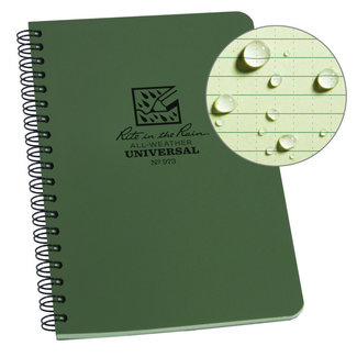 Rite in the Rain Side Spiral Notebook  Groen 973