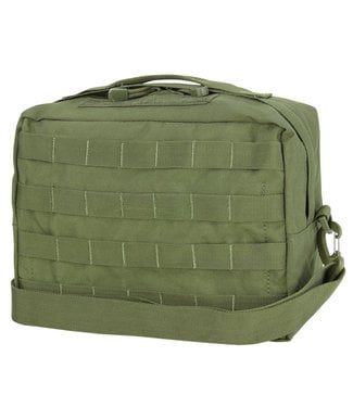 green shoulder bag