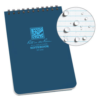 Rite in the Rain 4 x 6 Top Spiral Notebook 246 Blue