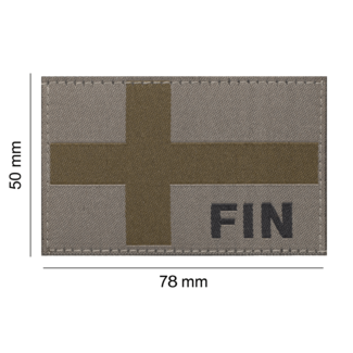 Clawgear Finland Flag Patch RAL7013 (20967)