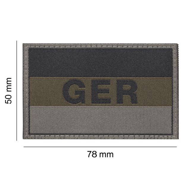 Clawgear Germany/Deutschland Flag Patch RAL7013 (20971)