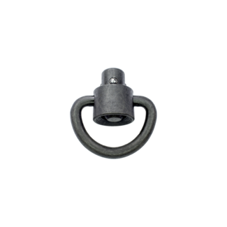 Ferro Concepts D LOOP HEAVY DUTY PUSH BUTTON QD SWIVEL 1"