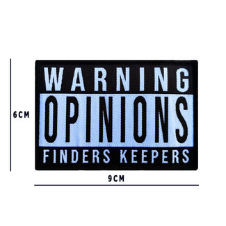 Applied Store OPINIONS FINDERS KEEPERS Patch Woven