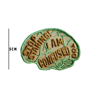 Applied Store STOP STARING Embroided Patch