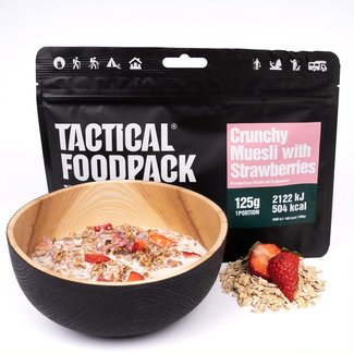 Tactical FoodPack Crunchy Muesli Strawberries (125g)
