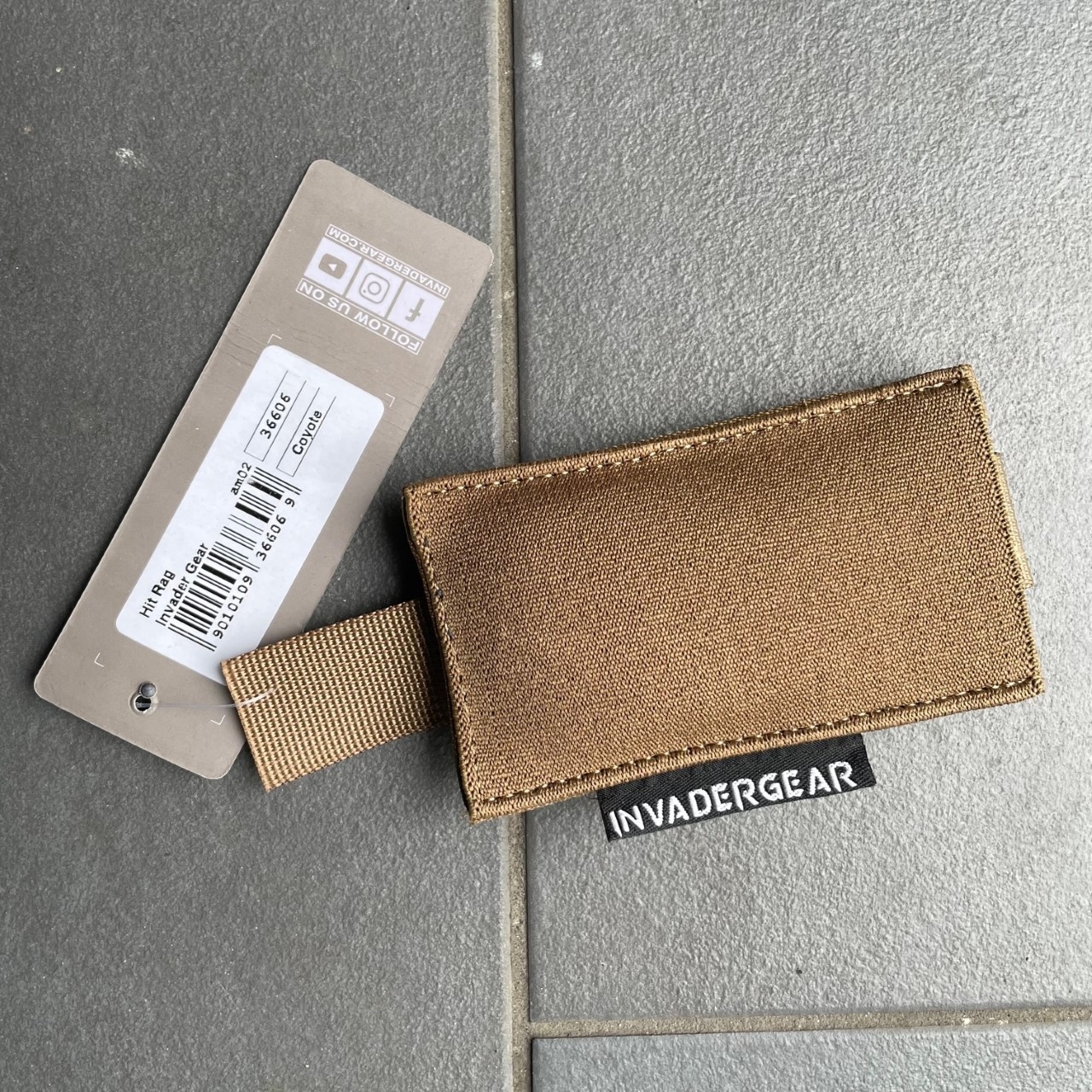 Invadergear Hit Rag Coyote (36606) Hit marker / Kill Rag Applied