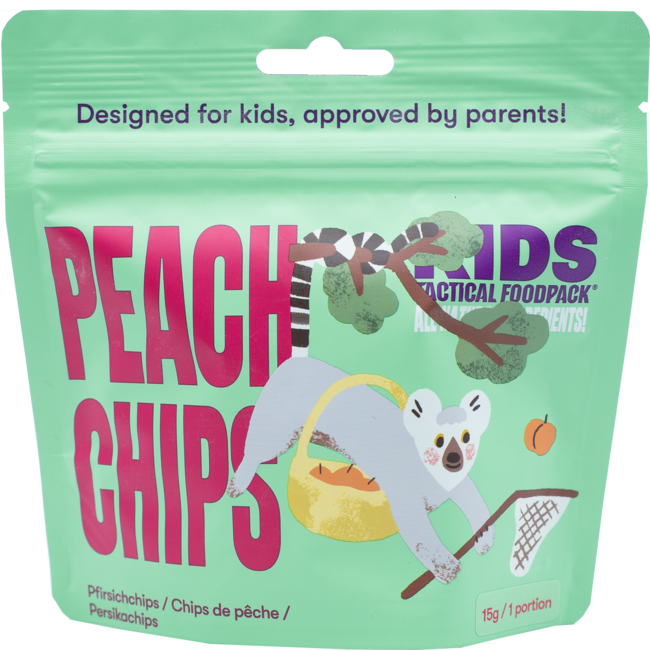 Tactical FoodPack Perzik Chips (15g)