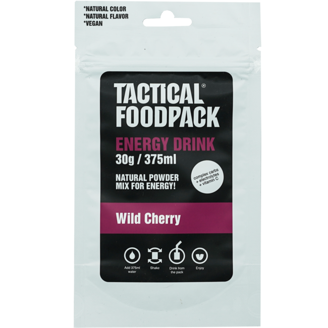 Tactical FoodPack Tactical FoodPack Energy Drink Wild Cherry (30g)