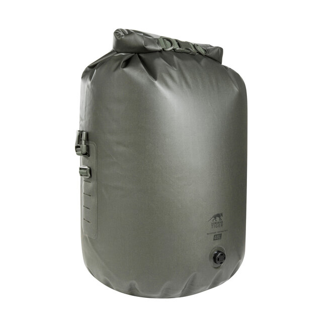 Tasmanian Tiger TT Stuffbag 48 WPV Packing bag stone grey olive (7927.332) - Waterdichte stuffbag met ventiel