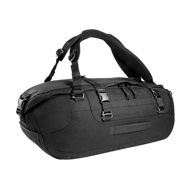 Tasmanian Tiger TT Duffel 45 Black (8707.040) - Robust equipment bag made of 700d Cordura with 45 liters volume.