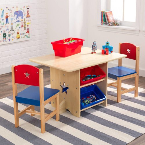 Kidkraft Tafel met 2 Stoelen Sterren