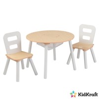 Ronde Tafel met 2 Stoelen