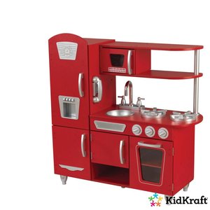 Kidkraft Rode vintage kinderkeuken