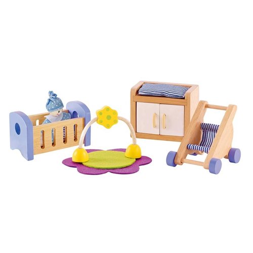 Hape Poppenhuis Babykamer