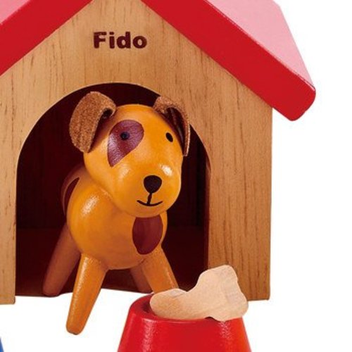 Hape Poppenhuis Huisdieren